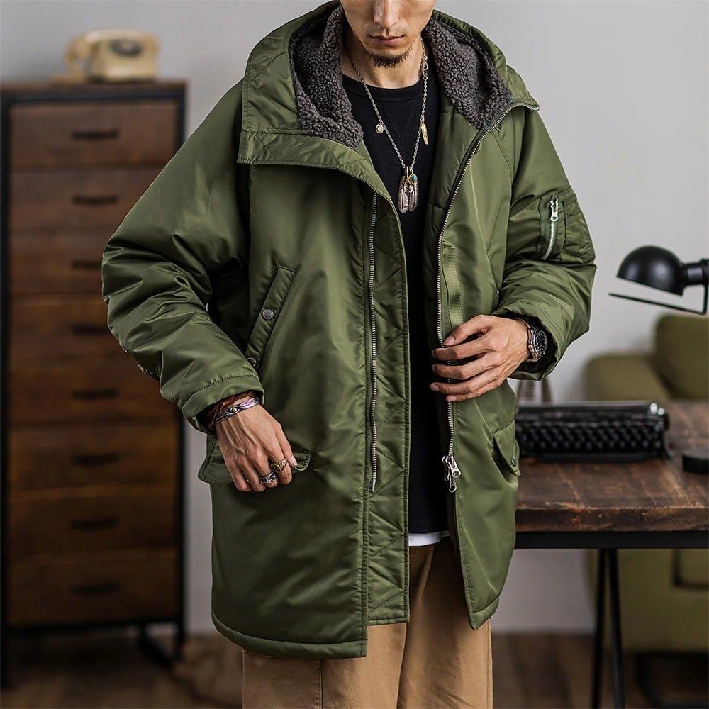 USAF 3b parka green military coat