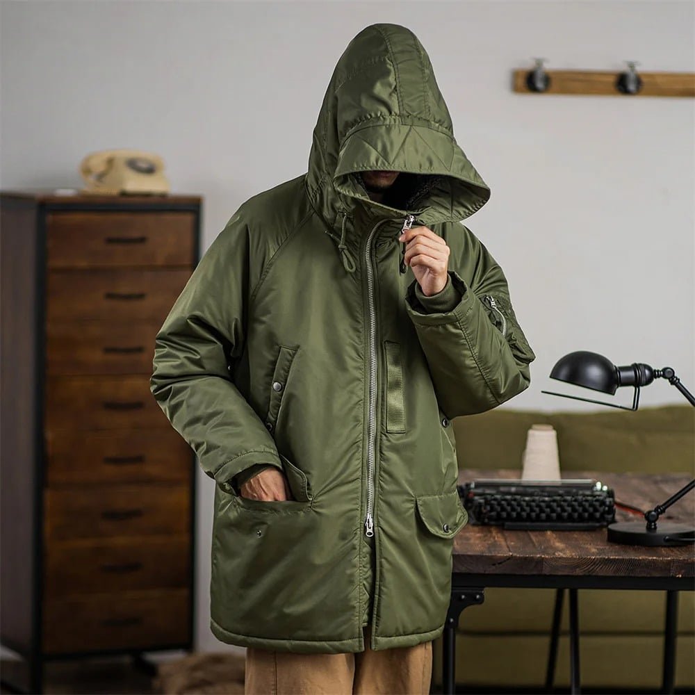 USAF 3b parka green military coat