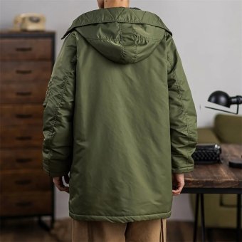 USAF 3b parka green military coat