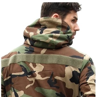 Woodland M81 anorak windbreaker