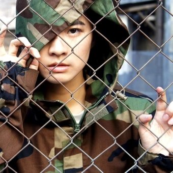 Woodland M81 anorak windbreaker