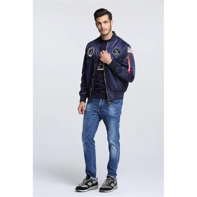 apollo ma 1 bomber flight jacket