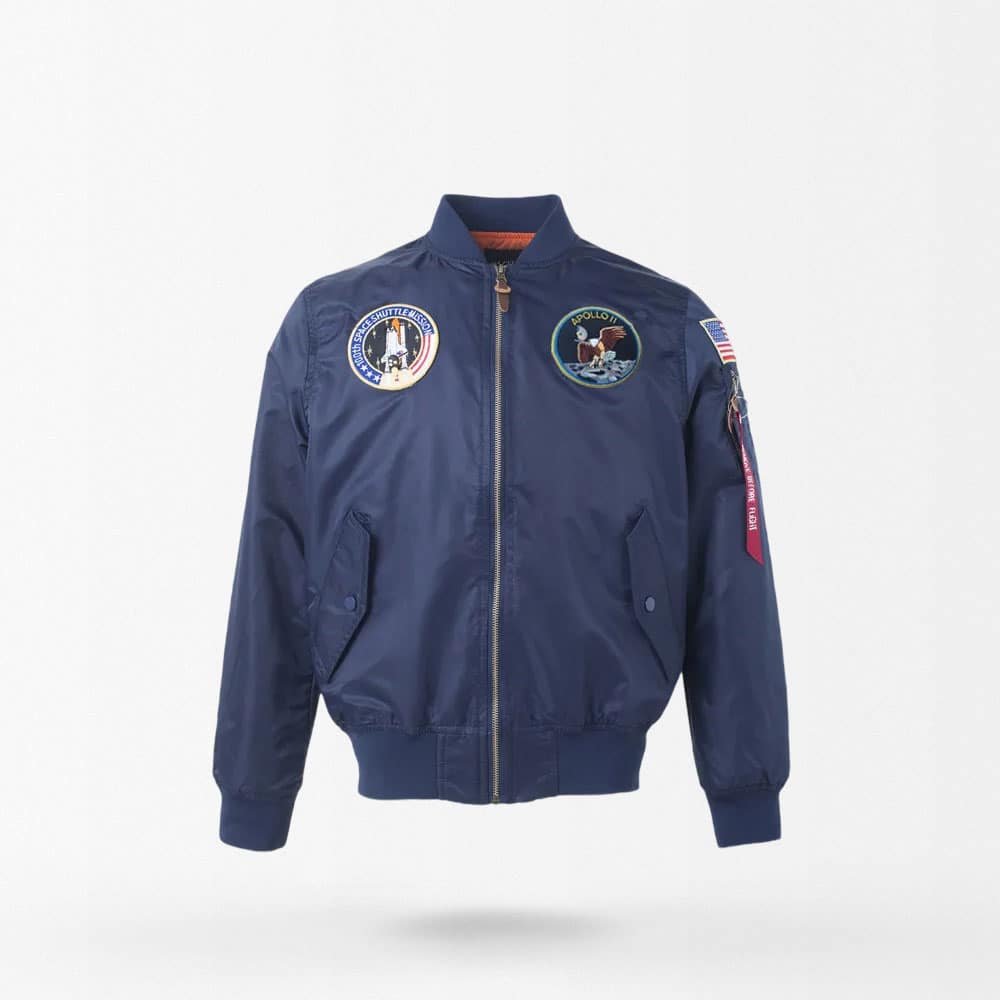 apollo ma 1 bomber flight jacket