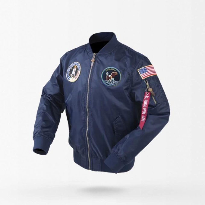 apollo us air force ma1 bomber flight jacket