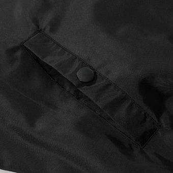 Baseball style mens waterproof bomber jacket