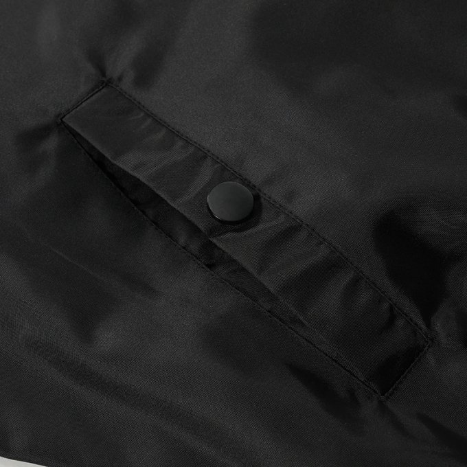 Baseball style mens waterproof bomber jacket