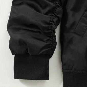 Baseball style mens waterproof bomber jacket