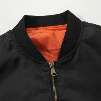 Baseball style mens waterproof bomber jacket