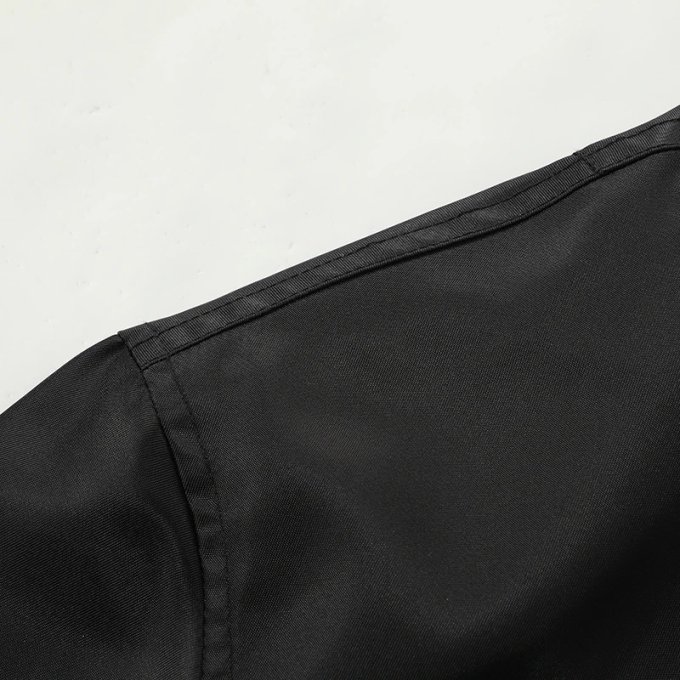 veste de bombardier imperméable pour hommes, style bassball