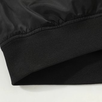 Veste bombardier imperméable pour homme style bassball Vert armée|Noir