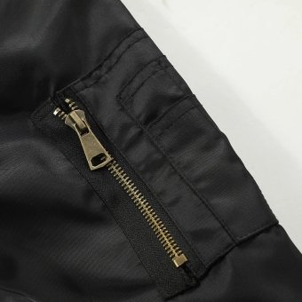 Baseball style mens waterproof bomber jacket