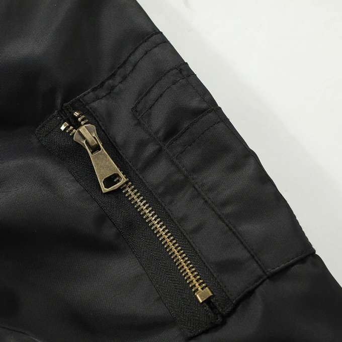 Baseball style mens waterproof bomber jacket
