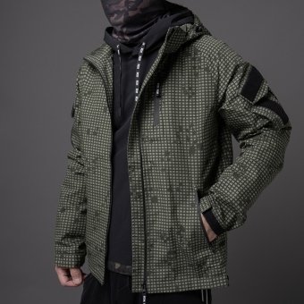 desert night camo tactical winbreaker jacket "MCT"