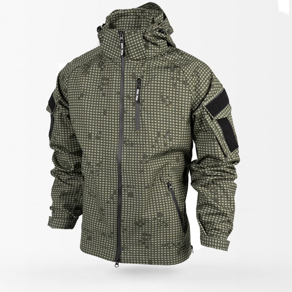 desert night camo tactical winbreaker jacket "MCT"