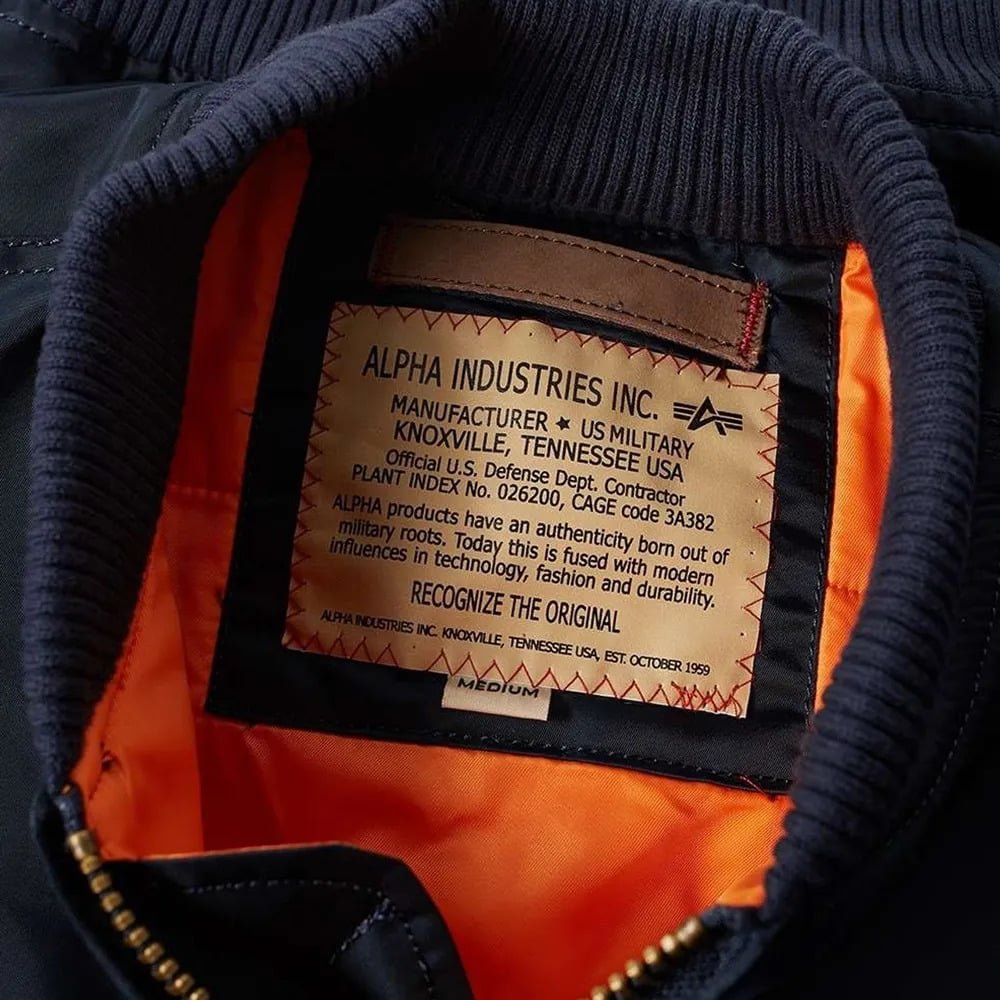 ma 1 navy military bomber flight jacket