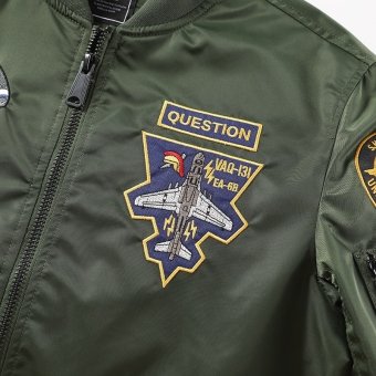 ma1 flight jacket air marine patches embroidered
