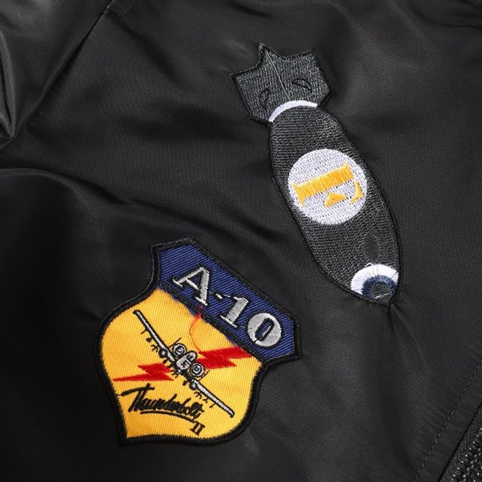 ma1 flight jacket air marine patches embroidered