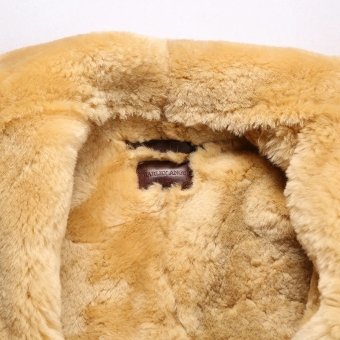 blouson de vol en cuir b3 pour homme