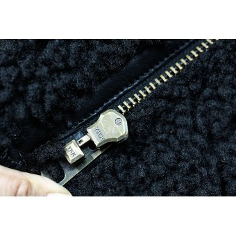 b7 shearling bomber blouson de fourrure pour hommes