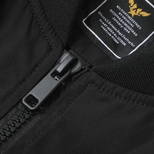Mens military bomber jacket with multipocket