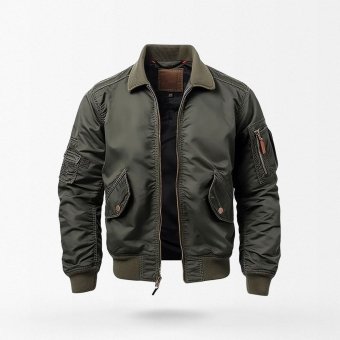 mens vintage flight jacket