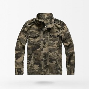 military m65 field jacket Khaki Camo