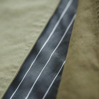 military style light coat