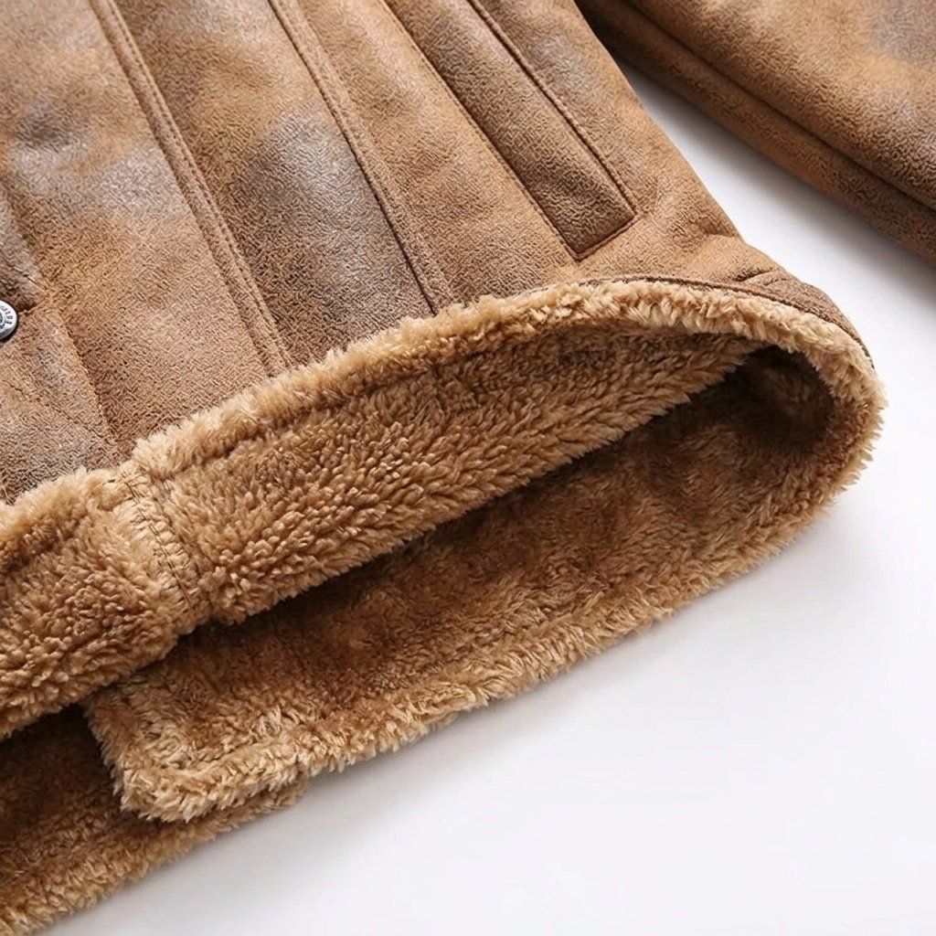 Veste tactique US en simili cuir – Image 5