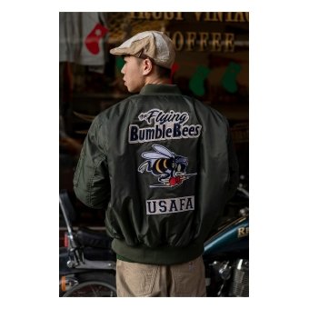 usafa ww2 flight bomber jacket men