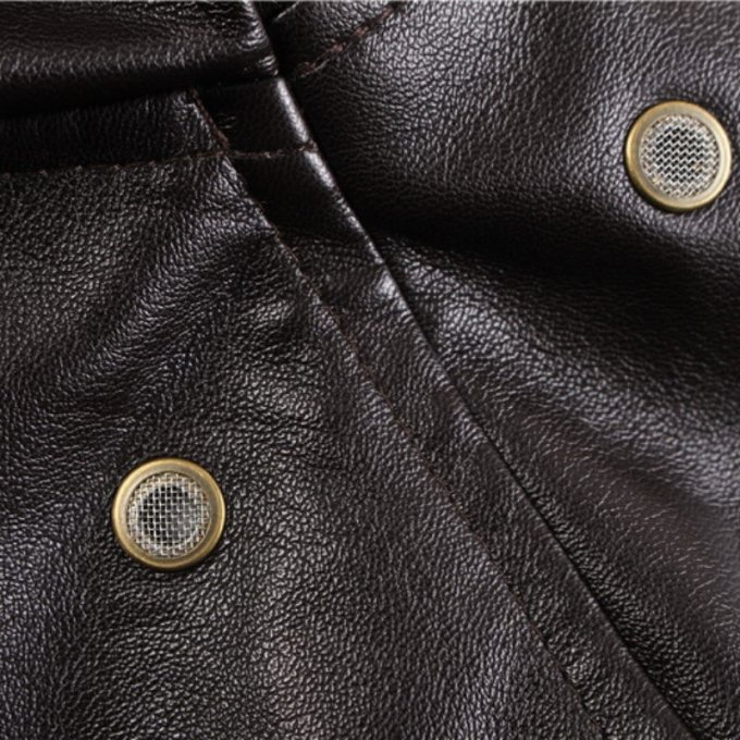 vintage a2 leather flight jacket