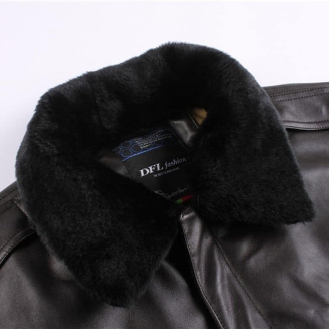 vintage a2 leather flight jacket