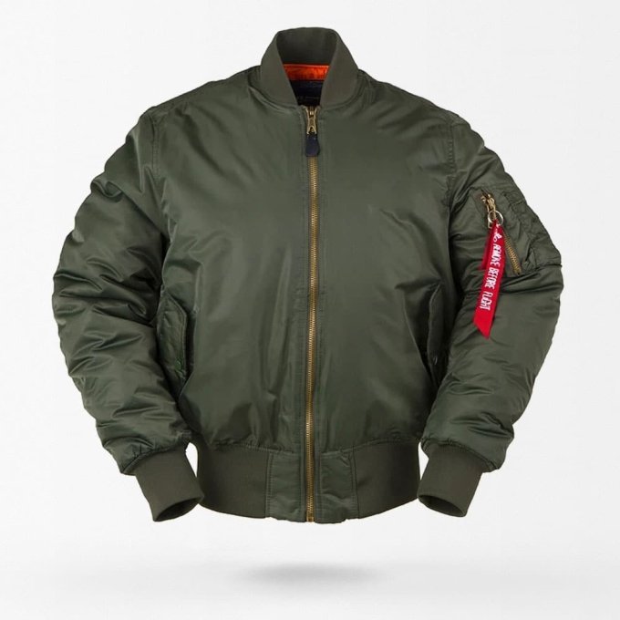Blouson bomber MA-1 vintage – Image 2