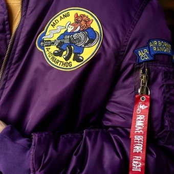 vintage us air force military bomber jacket