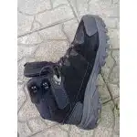 Bottes de randonnée en daim imperméables noires photo review