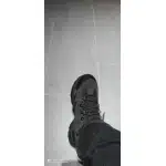 Bottes de randonnée imperméables en suède grises photo review