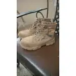 Bottes tactiques mi-hauteur sable à embout de sécurité photo review