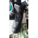 Bottes tactiques à zip latéral et embout de sécurité – noir photo review