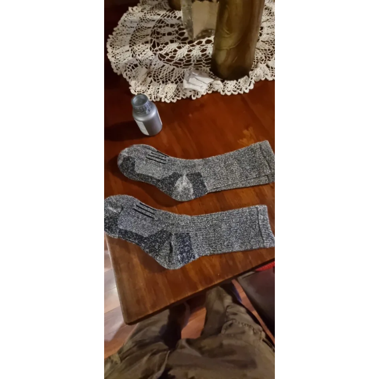 Chaussettes militaires en laine photo review