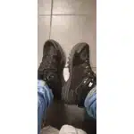 Bottes de randonnée en daim imperméables noires photo review