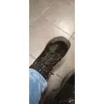 Bottes de randonnée en daim imperméables noires photo review