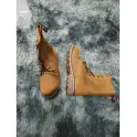 Bottes de combat vintage en cuir marron coyote photo review