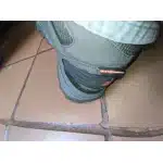 Bottes de randonnée imperméables en daim gris photo review