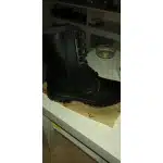 Rangers militaires en cuir noir photo review