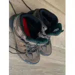 Bottes de randonnée imperméables en daim gris photo review