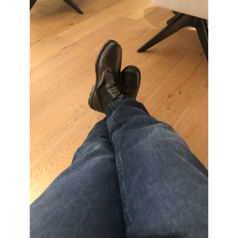 Bottes tactiques de combat en similicuir photo review