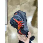 Bottes de randonnée imperméables en daim gris photo review