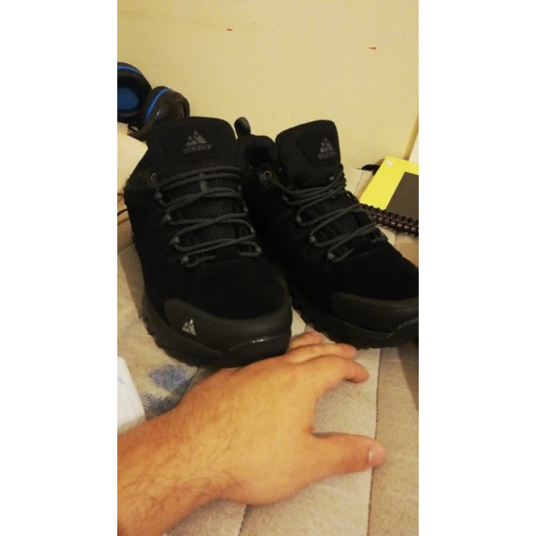 Chaussures trail tactiques Hikeup grises photo review