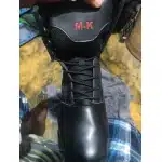 Bottes tactiques à zip latéral et embout de sécurité – noir photo review