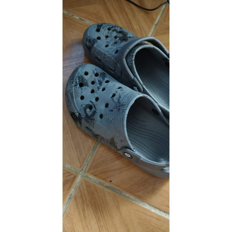 Crocs tactiques camouflage gris photo review