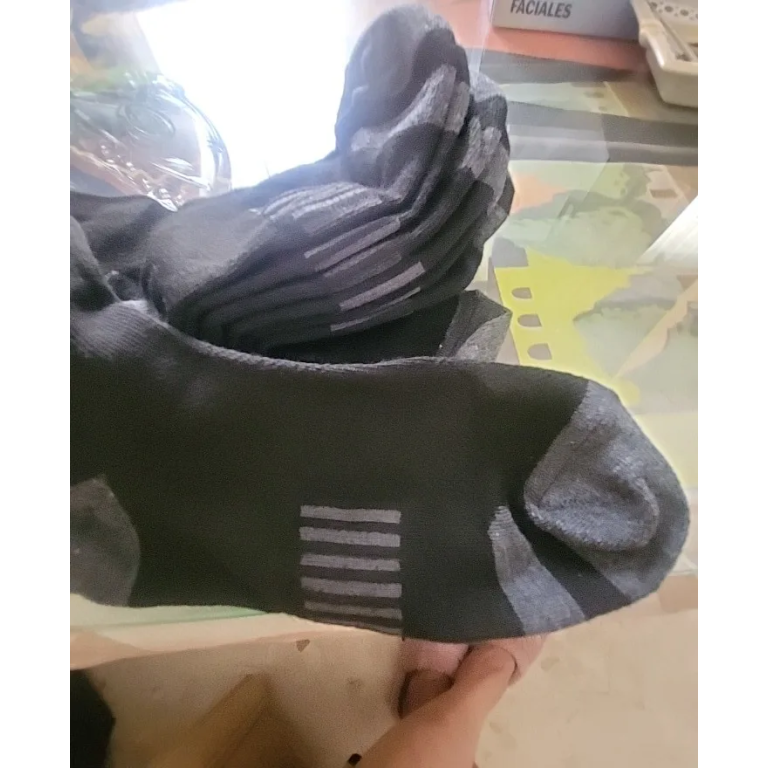 Lot de 5 paires de chaussettes tactiques noires photo review